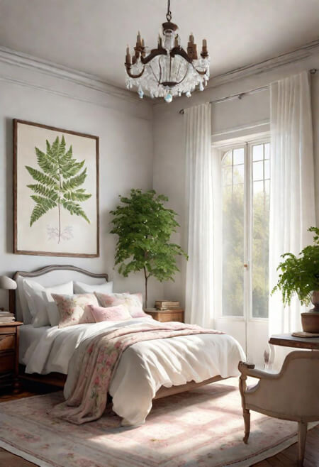 Updated Shabby Chic Bedroom