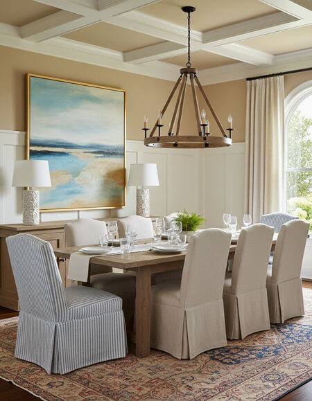 coastal dining room