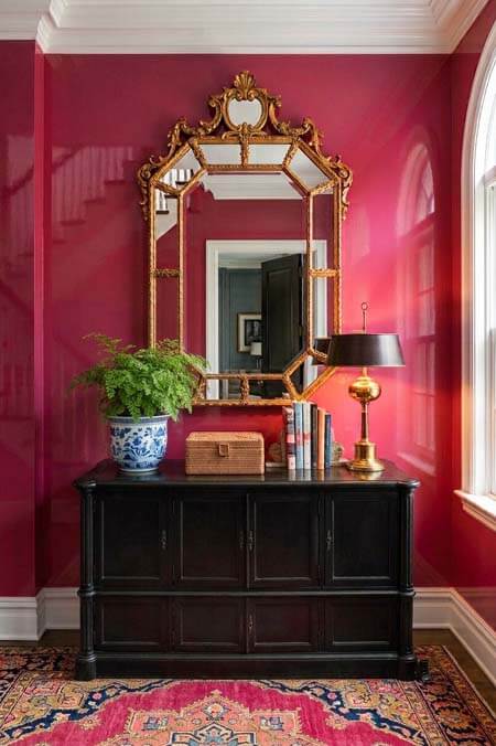 pink foyer