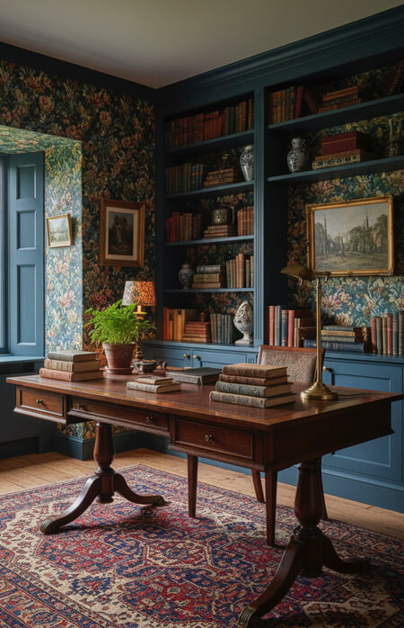 english country home office