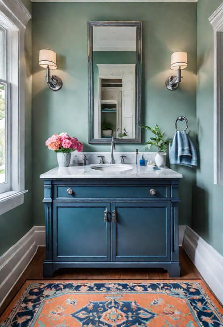 The best bathroom colors to put you in a better mood