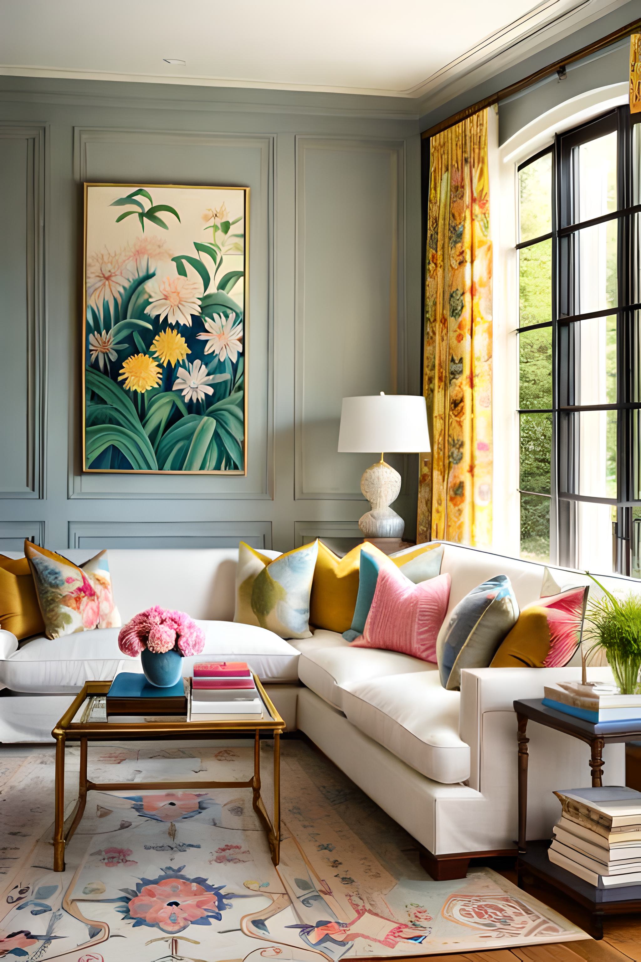 How to Decorate a Living Room in a Maximalist Style