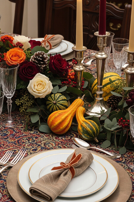 thanksgiving tablescape