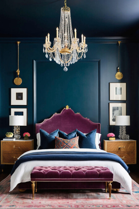 color drenching expensive home