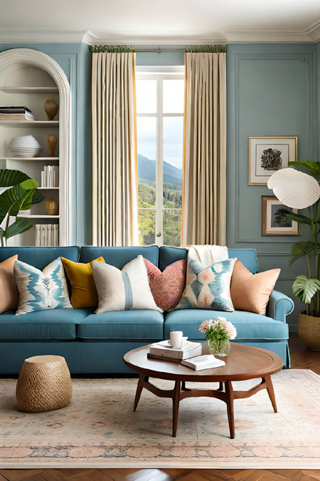 How to Decorate a Living Room with Brown Furniture