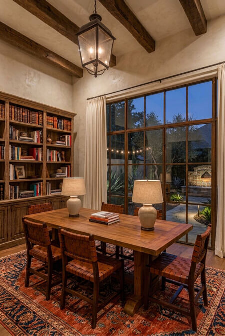 Library dining room