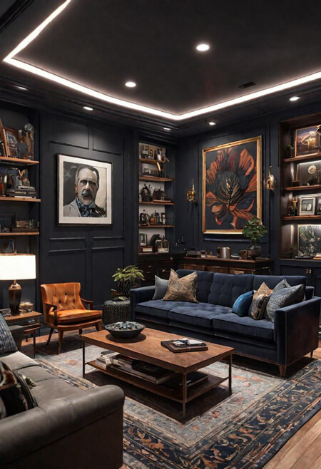 How to decorate a man cave bachelor pad