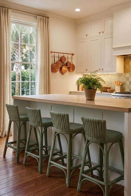 wicker barstools