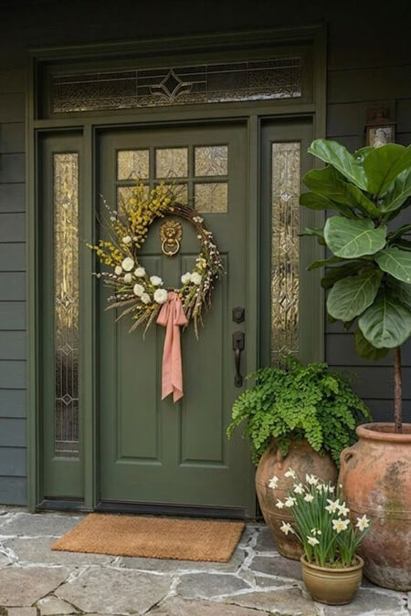 spring wreath