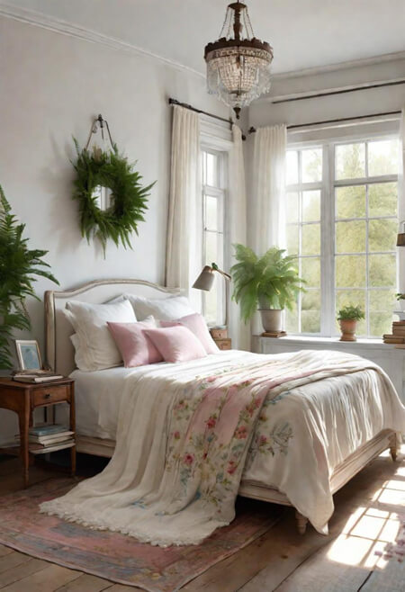 Updated Shabby Chic Bedroom