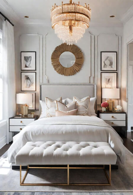 Tips for making a bedroom look bigger