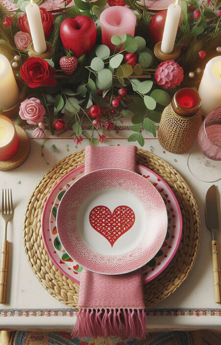Valentine's Day Table Decorations