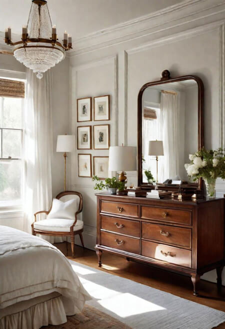 Dresser decorating tips