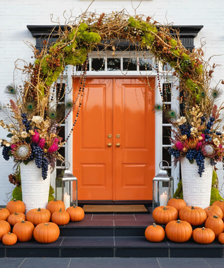 fall front porch tips