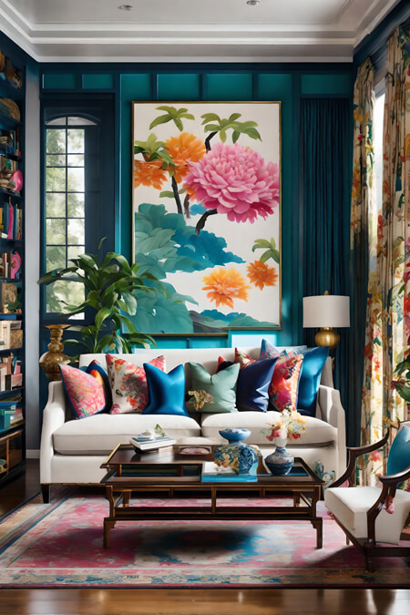 Colorful Living Room