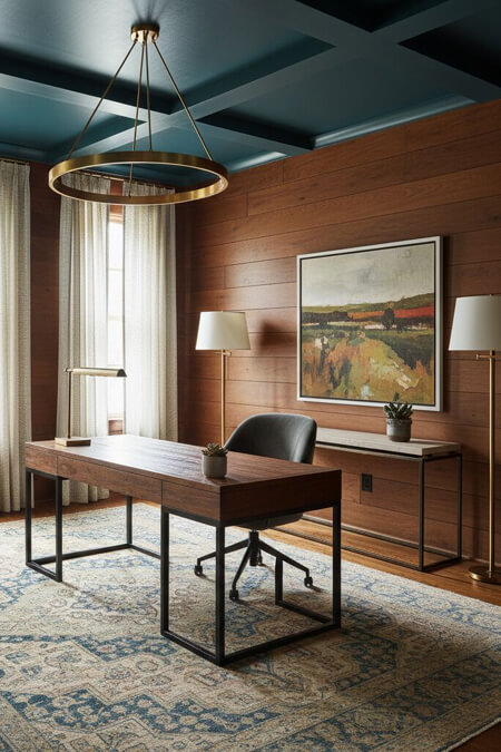 masuline modern home office
