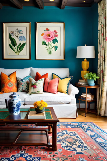 How to Decorate with Bright and Bold Colors