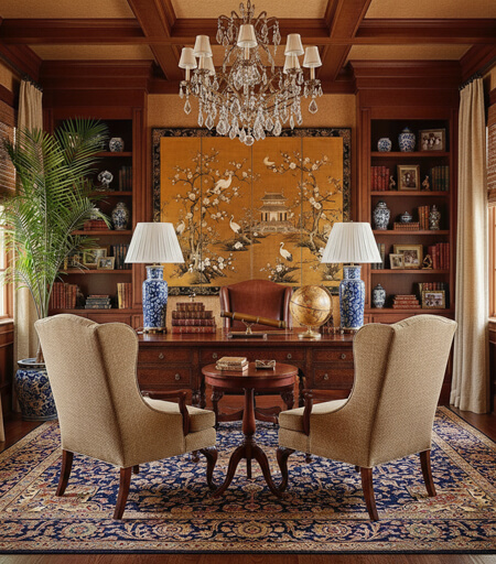 british colonial lighting