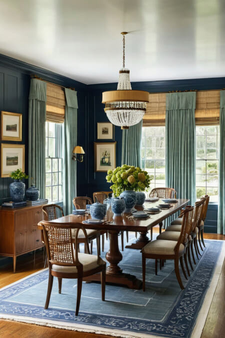 Cape Cod Style Dining Room