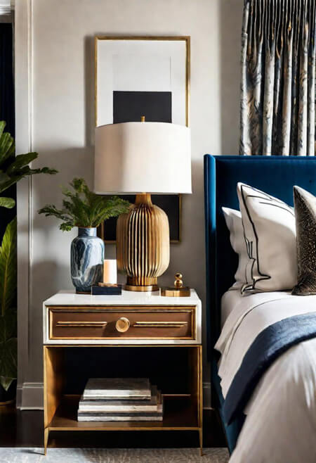 Nightstand decorating ideas