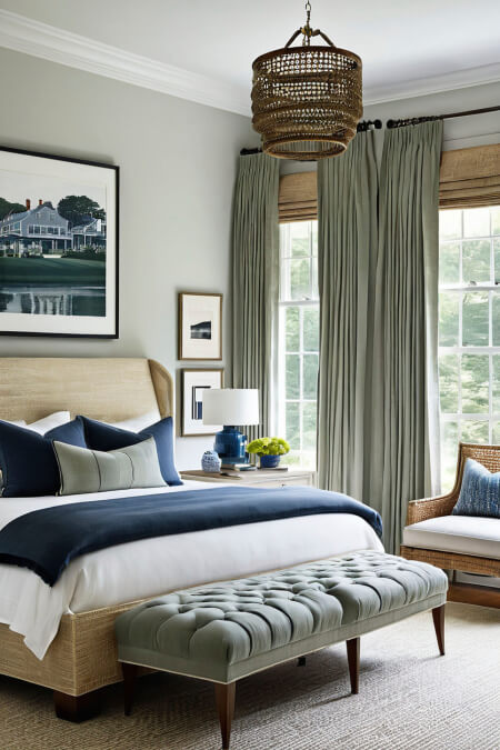 Cape Cod Style Bedroom