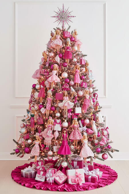 Barbie Christmas tree