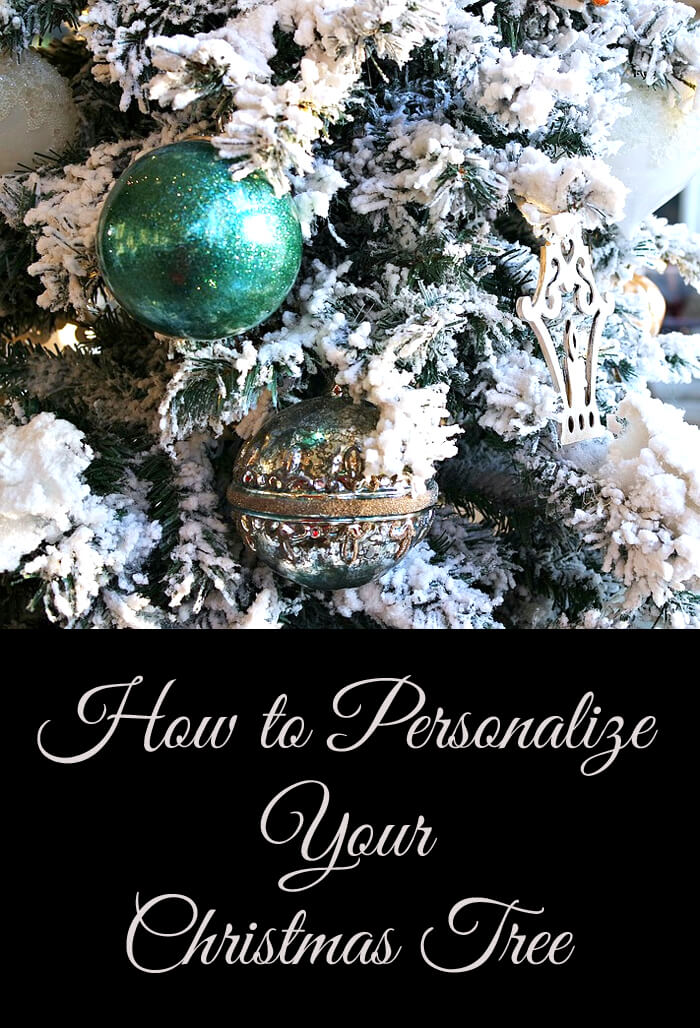 How to personalize your christmas tree