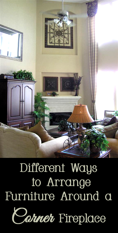 Different Ways to Arrange Furniture Around a Corner Fireplace