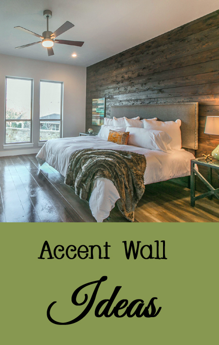 Accent Wall Ideas for Your Home - diy, easy, bedroom, living room, decorating, decor, wood, stone, tile, brick, metal