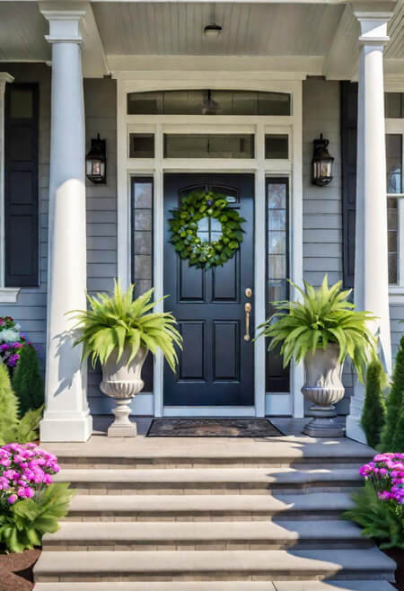 Spring front porch decorating ideas