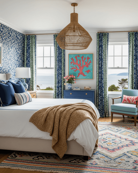 bedroom coastal decor