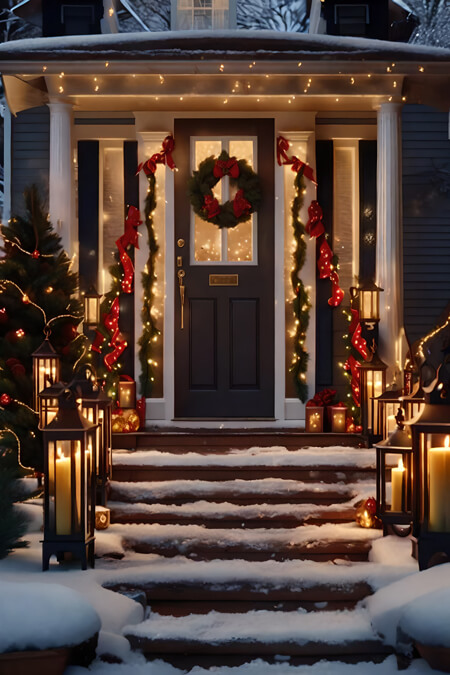 Gorgeous elegant Christmas decor