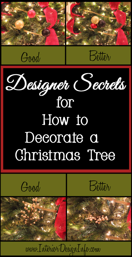Secrets Designers Use to Decorate a Christmas Tree