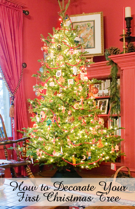 Decorating Your First Christmas Tree