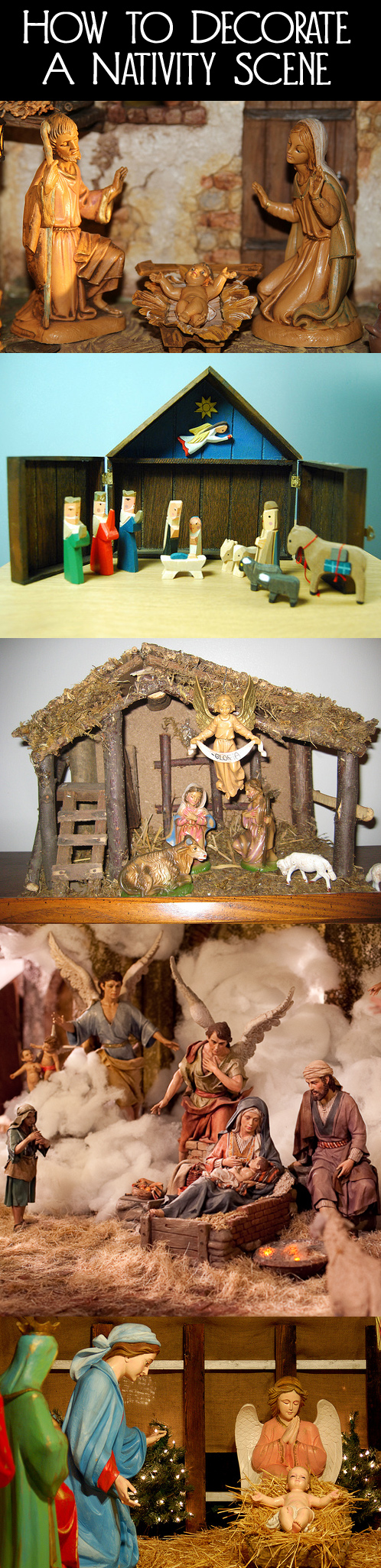 How to Decorate a Nativity Scene
