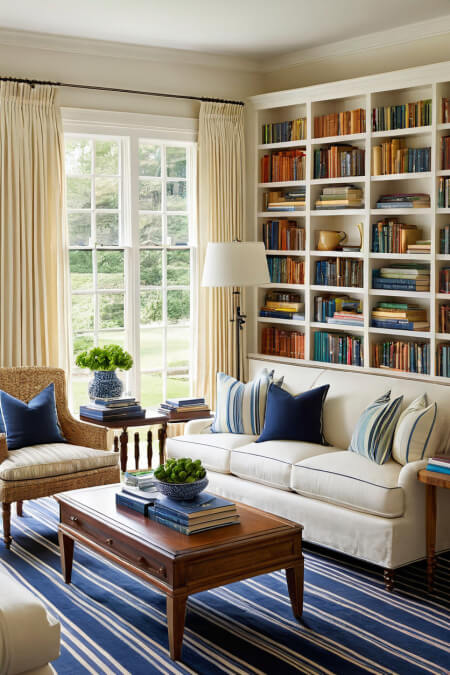 Cape Cod Style Living Room