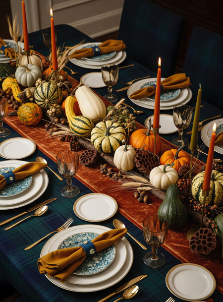 fall tablescape decorating ideas