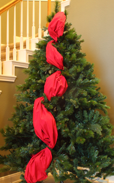 Fabric Garland- Zig Zag Tuck Method