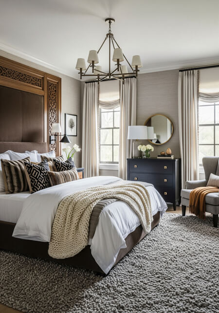 Neutral aesthetic bedroom