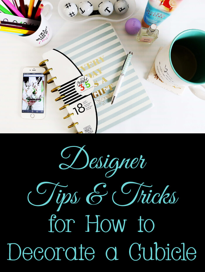 Designer tips and tricks for how to decorate a cubicle