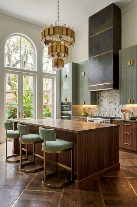 kitchen focal point