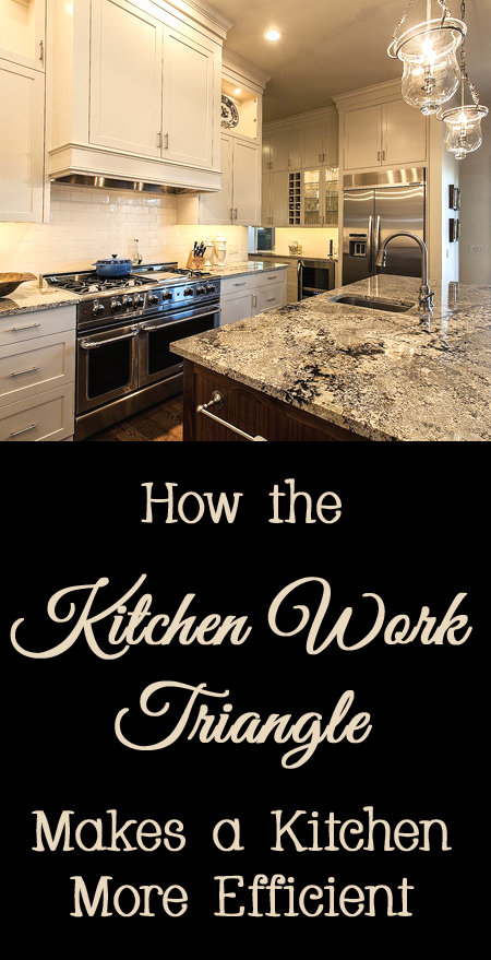 How a Kitchen Work Triangle Makes Your Kitchen More Efficient