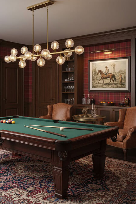 lighting billiard
