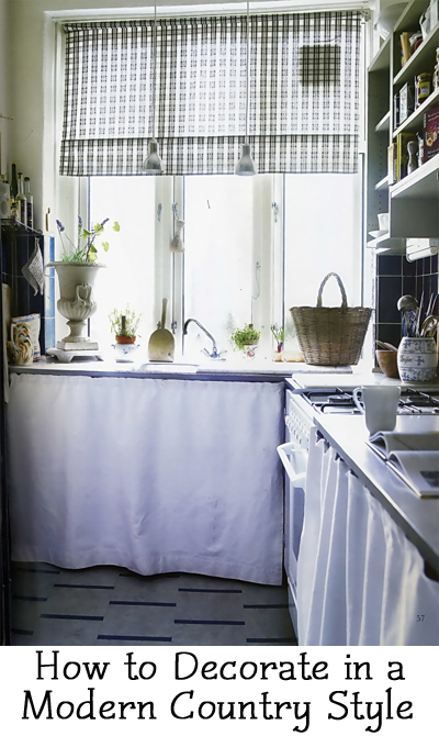 Tips & Tricks for How to Decorate in a Modern Country Style 