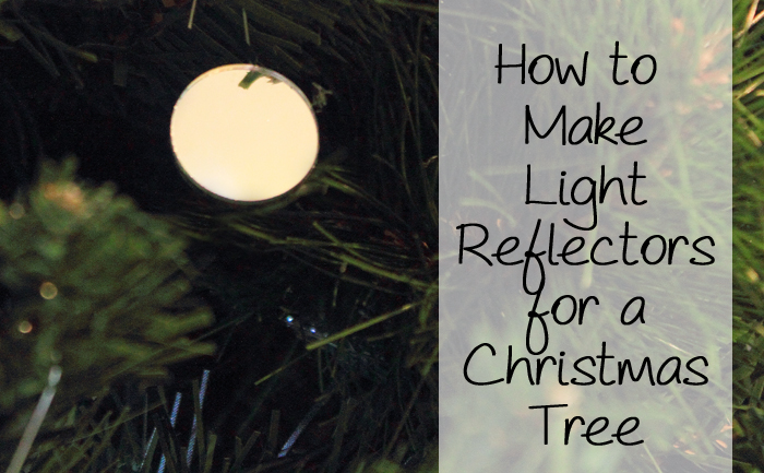 Reflector for a Christmas Tree