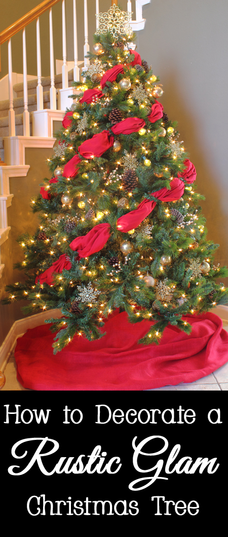 Designer Tips & Tricks for How to Decorate a Rustic Glam Christmas Tree