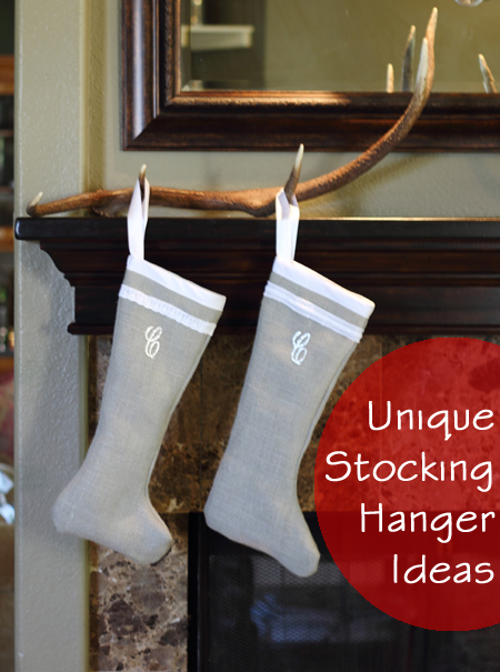 Stocking hanger ideas - unique and different