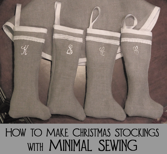 Simple Sew Christmas Stockings