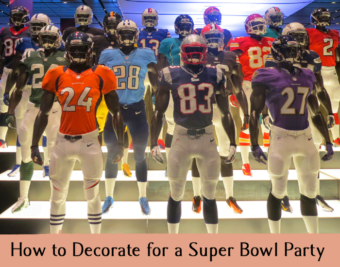 super bowl party decoration ideas