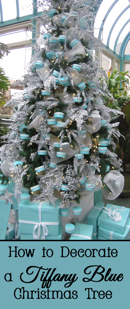 Tiffany Blue Christmas Tree Decorating Ideas
